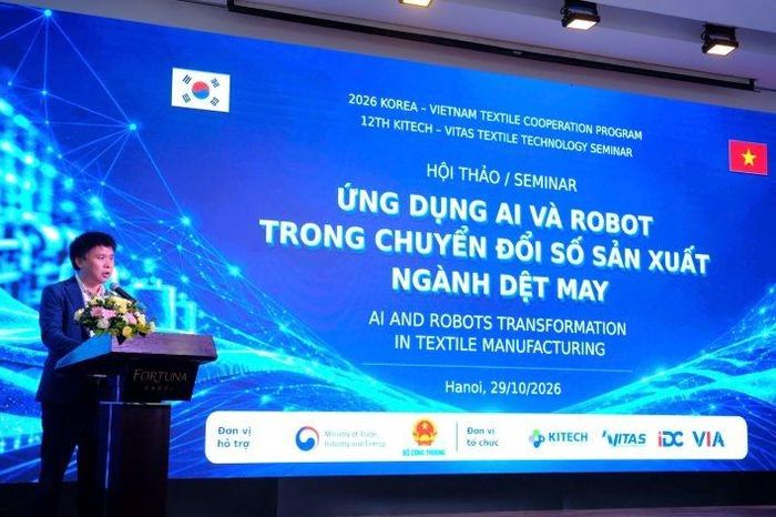 Phó Cục trưởng Cục Công nghiệp Đỗ Nam Bình phát biểu khai mạc tại sự kiện (Ảnh: Cục Công nghiệp)