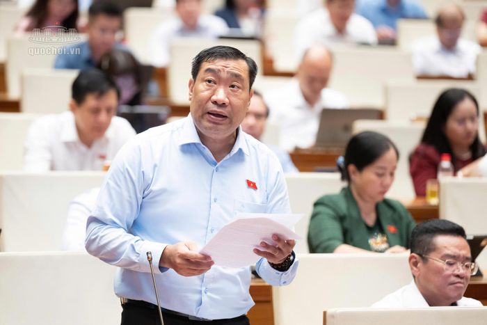 Đại biểu Thạch Phước Bình (Đoàn Vĩnh Long). Ảnh: Media Quốc hội.