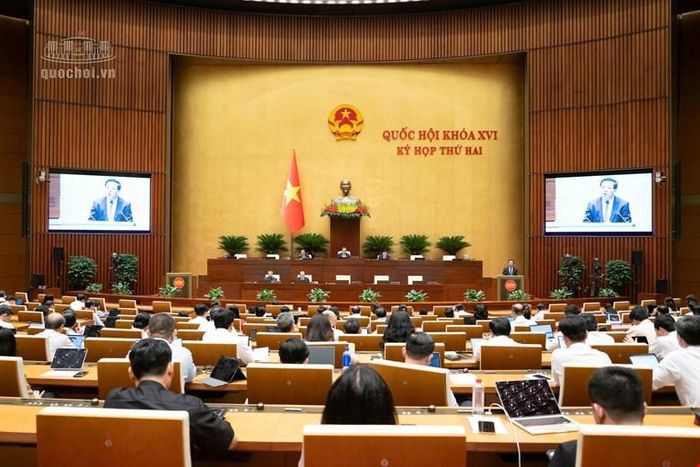Các đại biểu tham dự phiên họp sáng 30/10. Ảnh: Media Quốc hội.