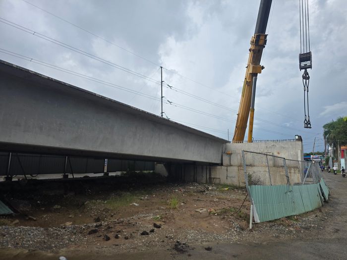 Chủ đầu tư khẩn trương thi công cầu Ô Môn.