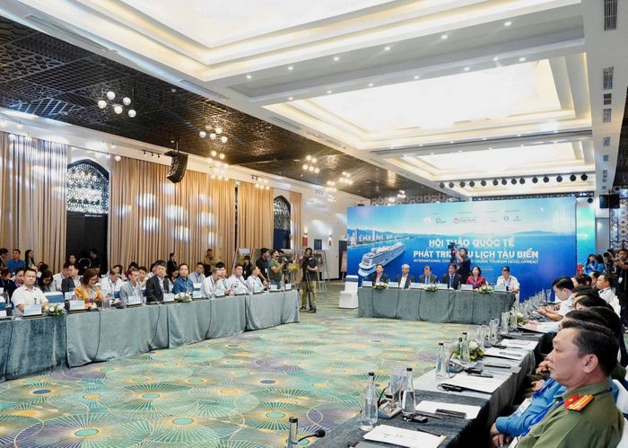 Toàn cảnh buổi hội thảo.