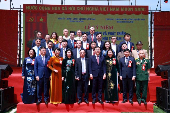Một số hình ảnh tại Lễ kỷ niệm 50 năm xây dựng và phát triển Vùng kinh tế mới Hà Nội tại Lâm Đồng (1976 - 2026).