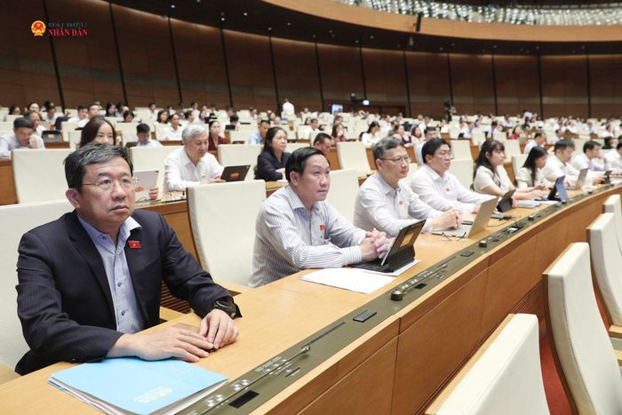 Các đại biểu dự phiên họp. Ảnh: Khánh Duy