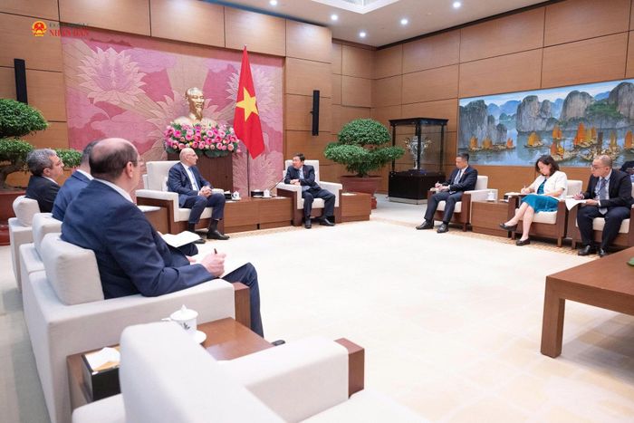 Quang cảnh cuộc tiếp. Ảnh: Đắc Trường