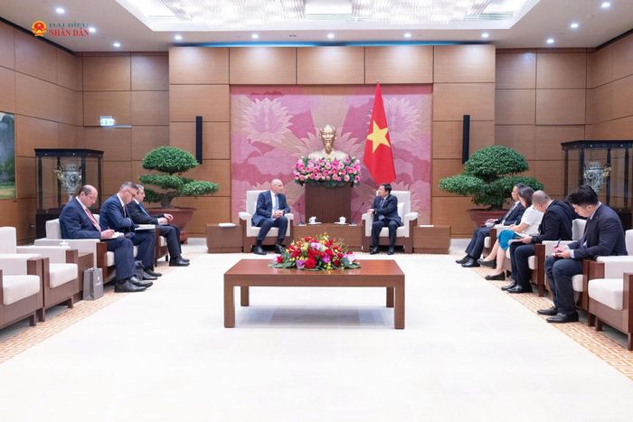 Quang cảnh cuộc tiếp. Ảnh: Đắc Trường