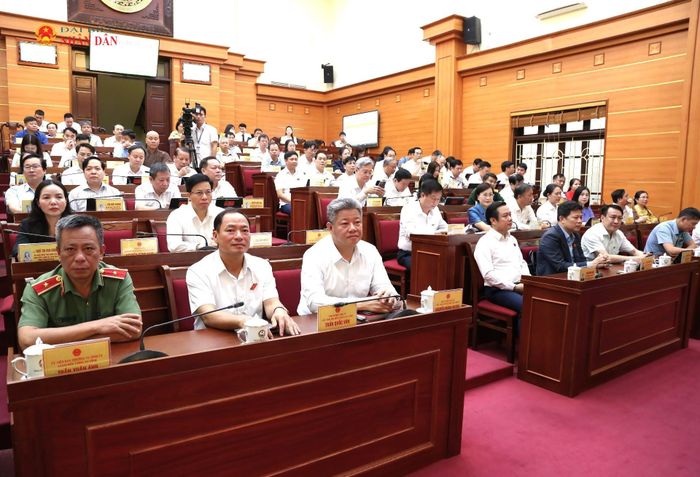 Các đại biểu tham dự kỳ họp