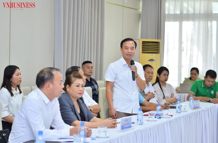 Chủ tịch Liên minh HTX tỉnh Lai Châu Nguyễn Biên Cương phát biểu tại Hội nghị.
