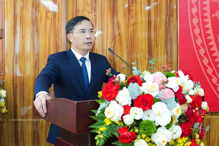 Đồng chí Phạm Đức Ấn, Ủy viên Ban Chấp hành Trung ương Đảng, Bí thư Đảng ủy, Thống đốc Ngân hàng Nhà nước Việt Nam dự và phát biểu chỉ đạo tại Hội nghị