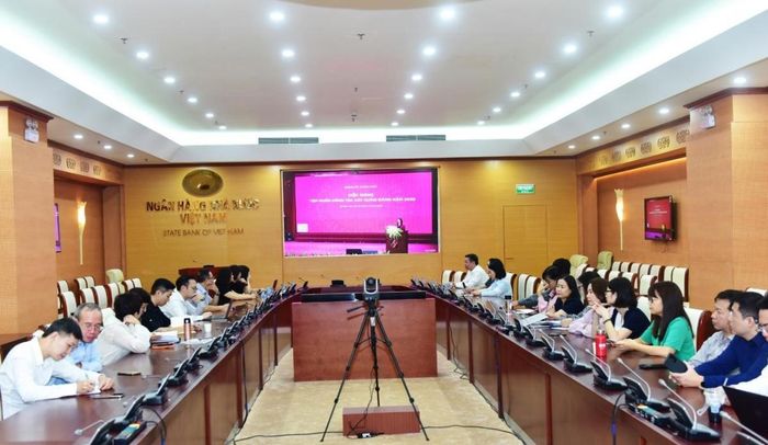 Toàn cảnh điểm cầu tại NHNN