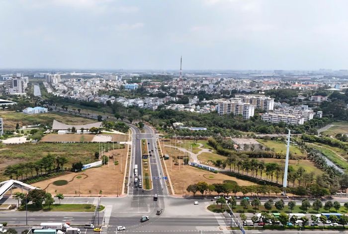 Một góc Khu Công nghệ cao TP Hồ Chí Minh.