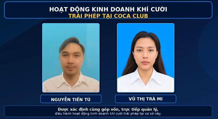 Hai đối tượng chủ mưu cầm đầu vụ án.