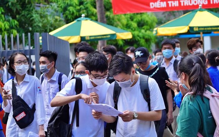Học sinh lớp 12 tham gia kỳ thi tốt nghiệp THPT. Ảnh: Báo Thanh niên