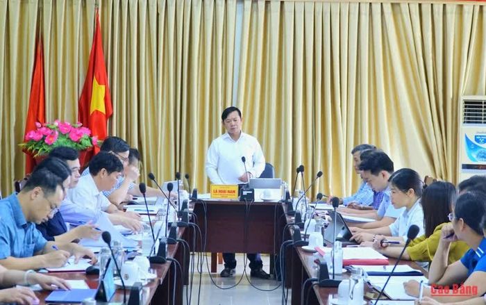 Phó Chủ tịch HĐND tỉnh Lã Hoài Nam phát biểu kết luận buổi giám sát.