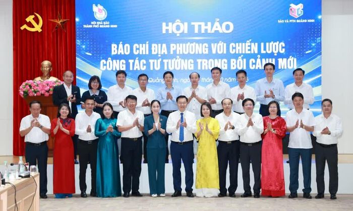Đại diện các cơ quan báo chí Trung ương và địa phương tham dự hội thảo.