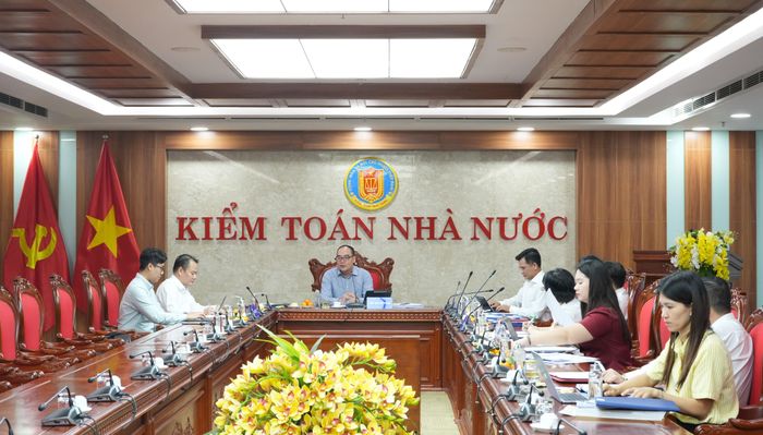 Quang cảnh buổi nghiệm thu.