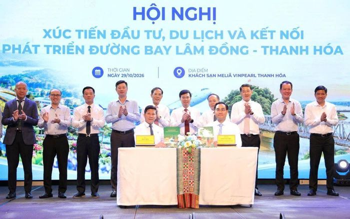 Ký kết Biên bản ghi nhớ hợp tác giữa các hiệp hội, doanh nghiệp và nhà đầu tư của hai tỉnh Lâm Đồng - Thanh Hóa.