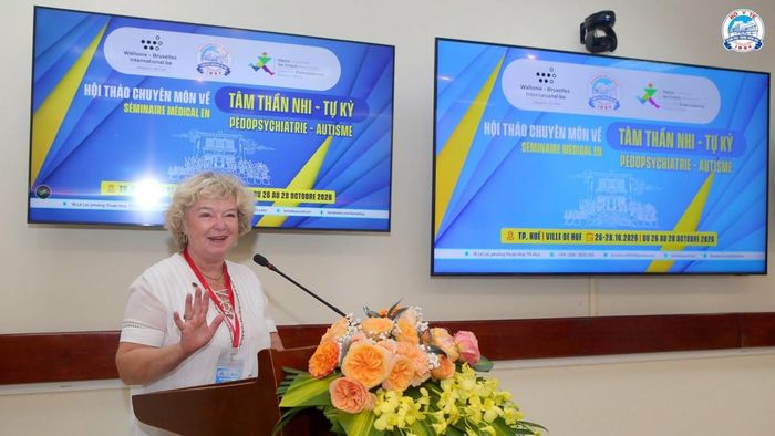 Tại hội thảo chuyên môn về Tâm thần Nhi và Tự kỷ