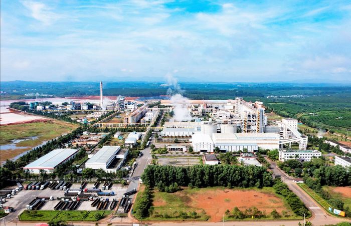 Nhà máy alumina Tân Rai tại Lâm Đồng, dự án CHALIECO từng tham gia xây dựng