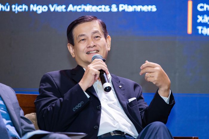 Ông Ngô Viết Nam Sơn, chuyên gia quy hoạch đô thị - Chủ tịch Architects & Planners. (Ảnh: Đại Việt)
