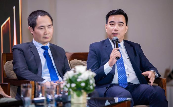 Ông Võ Huỳnh Tuấn Kiệt chia sẻ góc nhìn của mình. (Ảnh: Đại Việt)