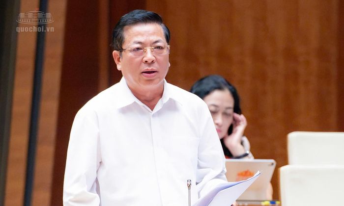 Bộ trưởng Bộ Xây dựng Trần Hồng Minh.