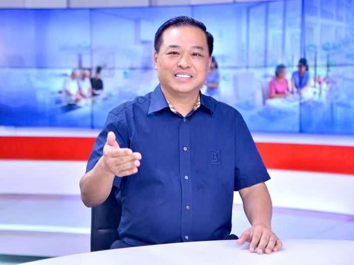 Phó Giám đốc Sở Y tế Hà Nội Đinh Hồng Phong - đại diện cơ quan chủ trì soạn thảo. Ảnh Viết Thành: