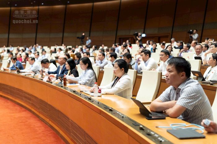 Các đại biểu dự phiên họp chiều 30-10. Ảnh: quochoi.vn