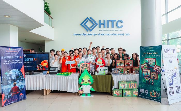 Trung tâm Ươm tạo và Đào tạo Công nghệ cao (HITC). Ảnh: Thu Hằng