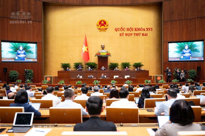 Quang cảnh phiên thảo luận. Ảnh: quochoi.vn