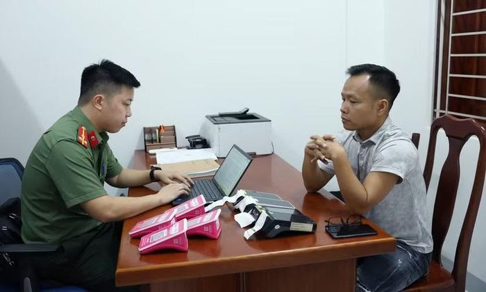 Cơ quan Công an làm việc với đối tượng Cường
