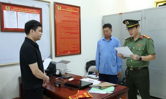 Cơ quan Công an làm việc với đối tượng Hiển