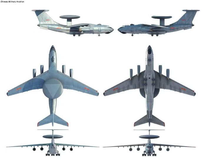 Sử dụng khung thân máy bay vận tải hạng nặng Y-20B, trang bị động cơ WS-20, KJ-3000 trở thành một phần quan trọng trong chiến lược hiện đại hóa Không quân Trung Quốc (PLAAF).