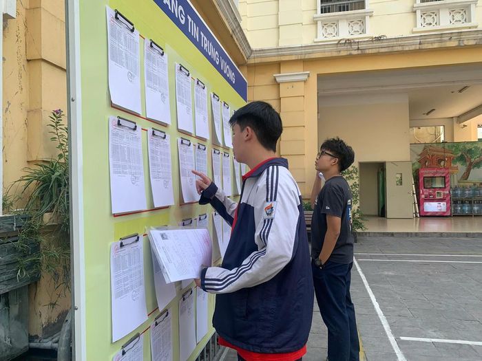 Thí sinh dự thi tốt nghiệp THPT 2026 tại Hà Nội.