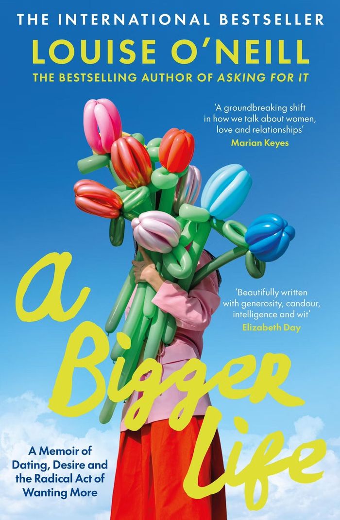 A Bigger Life ghi lại hành trình tìm kiếm tình yêu và khám phá bản thân của Louise O’Neill. Ảnh: HQ.