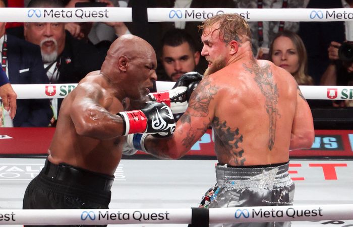 Mike Tyson ra mắt quyền Anh chuyên nghiệp ngày 6/3/1985, đánh bại Hector Mercedes chỉ sau 1 phút 47 giây.