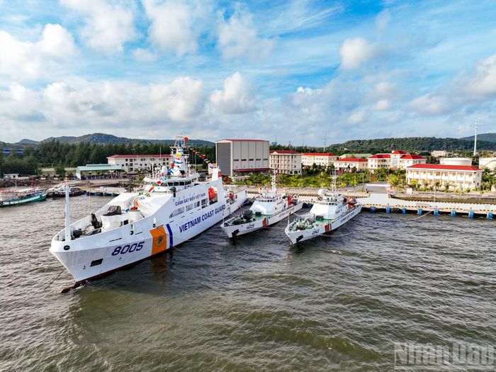 Các gam tàu hiện đại của Cảnh sát biển Việt Nam﻿ sẵn sàng với mọi tình huống.