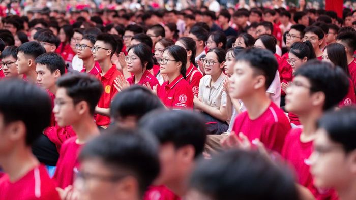Sinh viên Đại học Bách khoa Hà Nội tham dự lễ khai giảng năm học 2026-2027 (Ảnh: HUST)