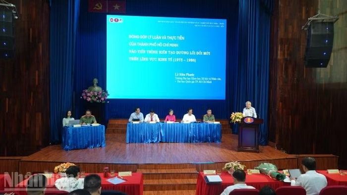 Quang cảnh hội thảo. (Ảnh: LINH BẢO)