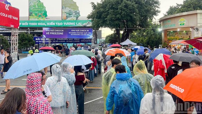 Đông đảo các sinh viên tại Thành phố Hồ Chí Minh tham gia trải nghiệm ngày hội Sinh viên An ninh mạng 2026.
