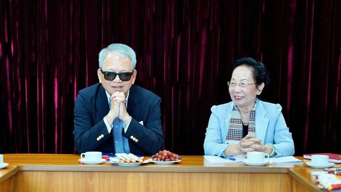 Giáo sư, Tiến sĩ Nguyễn Thị Doan, nguyên Phó Chủ tịch nước, Chủ tịch Hội Khuyến học Việt Nam, tại lễ ký Biên bản ghi nhớ hợp tác giữa Hội Khuyến học Việt Nam và The Vietnam Foundation (VNF). (Ảnh: VNF)
