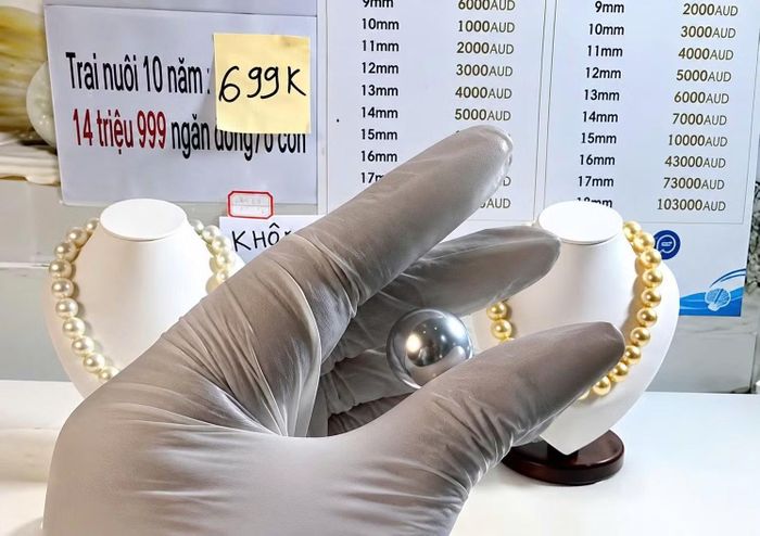 Những viên ngọc trai không có giá trị được các đối tượng "hô biến" thành ngọc trai có giá hàng trăm triệu.