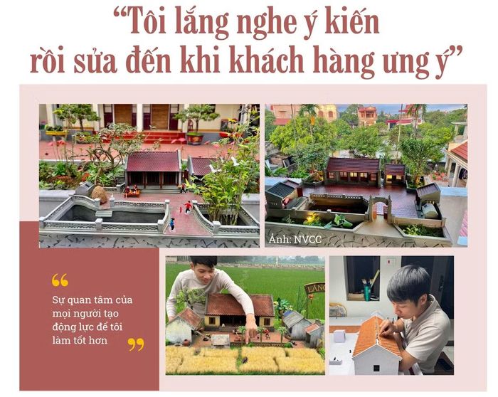 - Nếu khách hàng chưa hài lòng với mô hình sau khi nhận bản thiết kế hoặc xem sản phẩm, anh xử lý thế nào?
