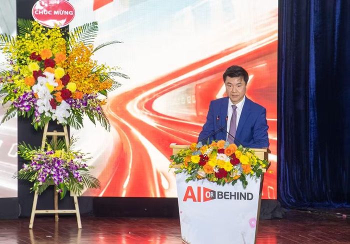 Ông Đoàn Hồng Nam, Chủ tịch IIG Việt Nam phát biểu tại lễ phát động.