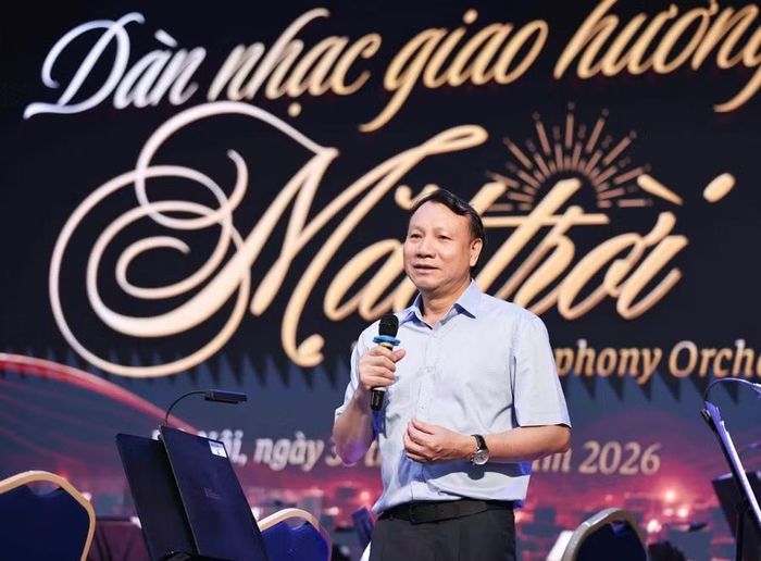 PGS.TS Nguyễn Đức Sơn - Hiệu trưởng Trường Đại học Sư phạm Hà Nội phát biểu.