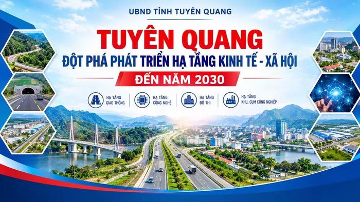 Tuyên Quang ưu tiên phát triển hạ tầng giao thông, đô thị và công nghiệp đến năm 2030. Ảnh: tuyenquang.gov.vn