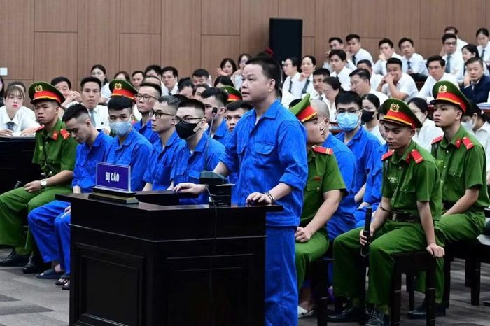 Mr Hunter Lê Khắc Ngọ tại phiên tòa. Ảnh: Hoàng Huy