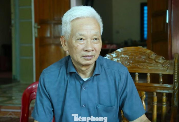 Ông Nguyễn Văn Đàn xúc động kể lại những ký ức về liệt sĩ Nguyễn Thị Tâm.