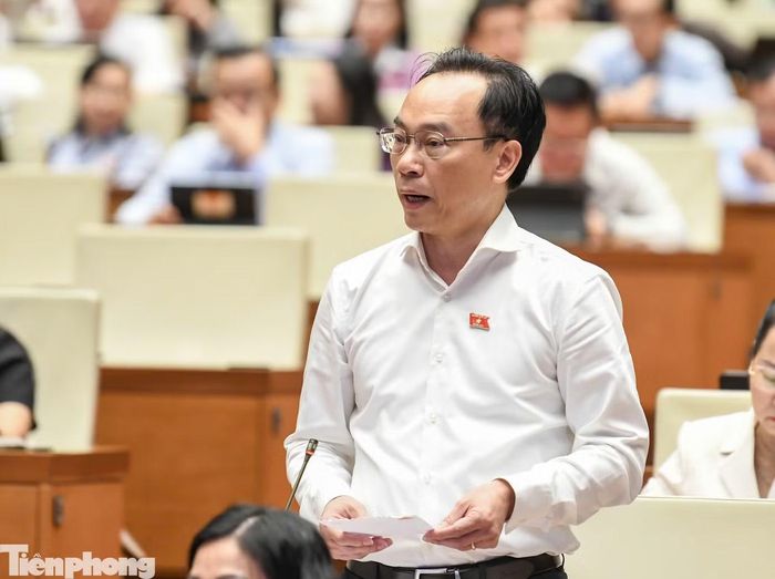 Bộ trưởng Bộ Giáo dục và Đào tạo Hoàng Minh Sơn. Ảnh: Như Ý.