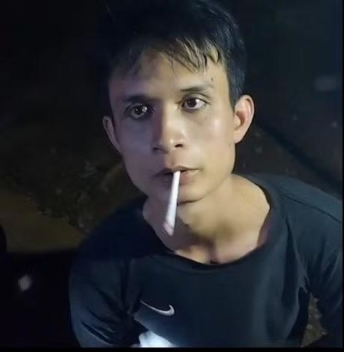 Võ Hoàng Duy khi bị bắt.