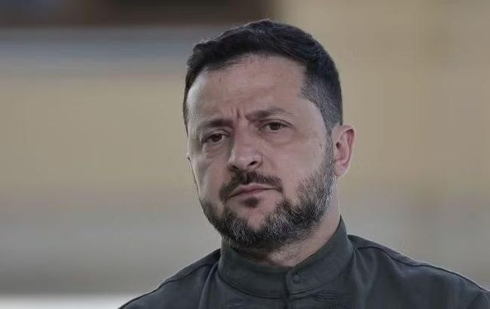 Tổng thống Ukraine Volodymyr Zelensky.